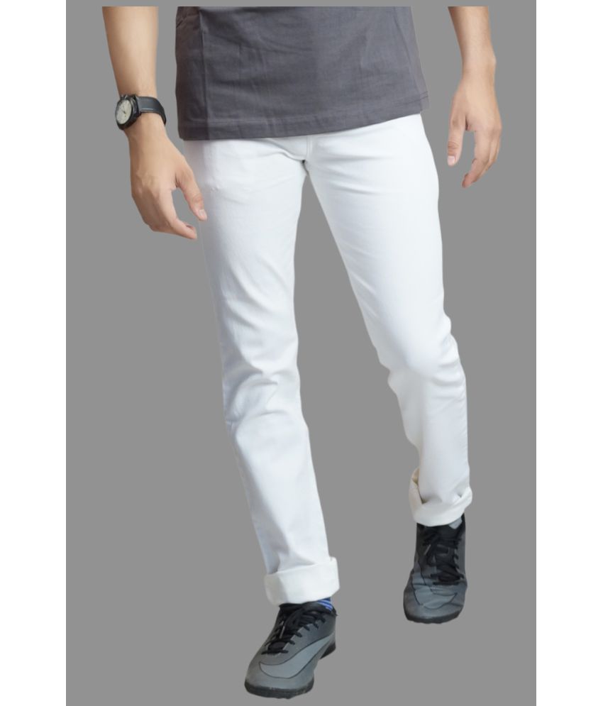     			x20 - White Denim Slim Fit Men's Jeans ( Pack of 1 )