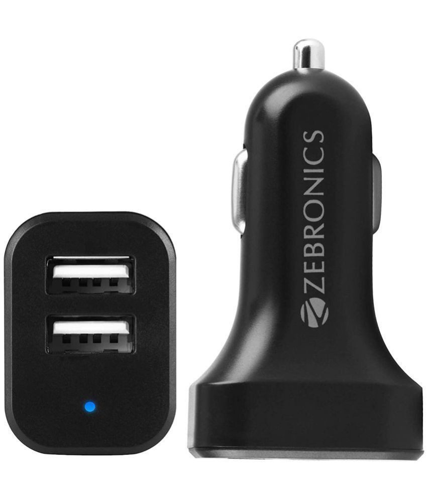     			Zebronics - USB 2.1A Travel Charger