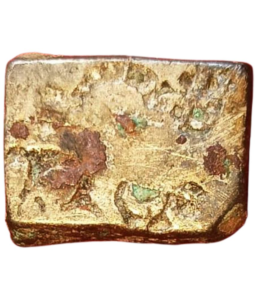     			AMAN EMPORIUM - Ancient Ujjain PMC Silver Coin 1 Antique Figurines