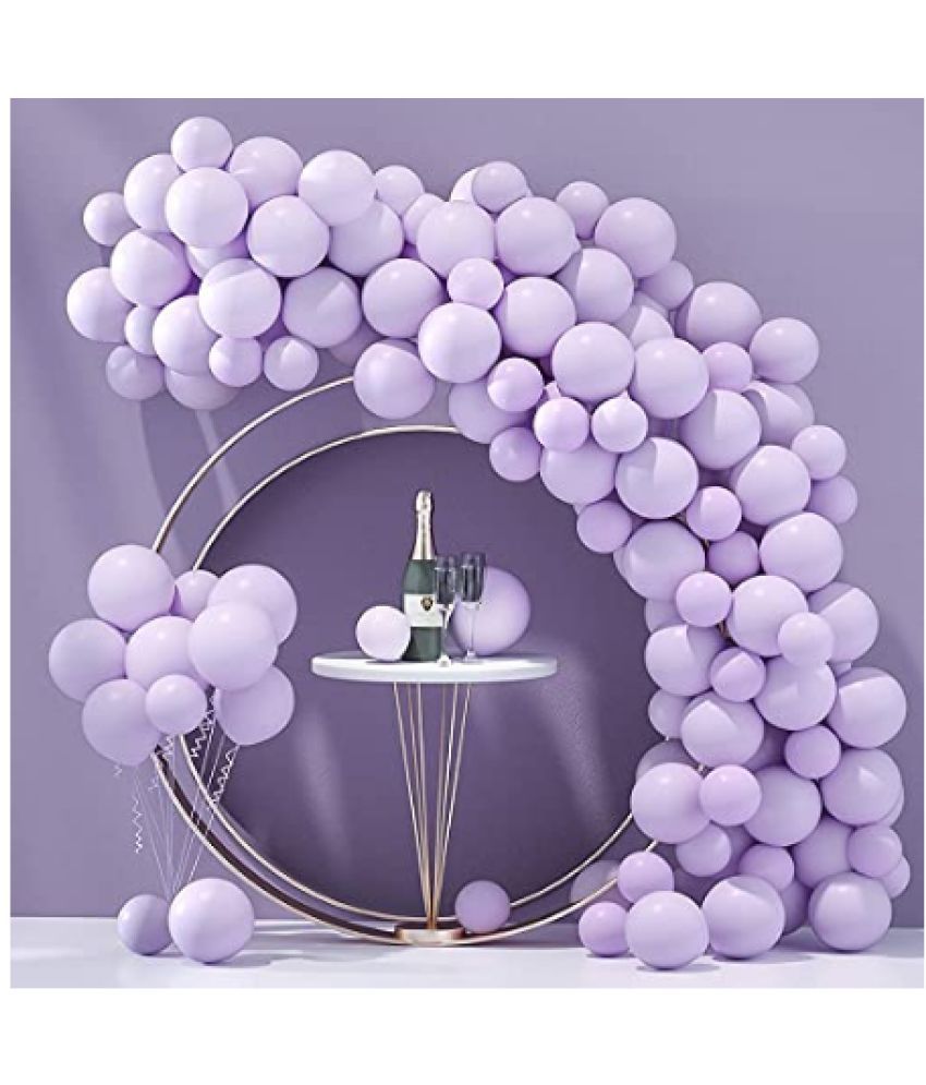     			Jolly Party  Pastel Purple   Balloons Latex Party Balloons (Pack Of 50pc)