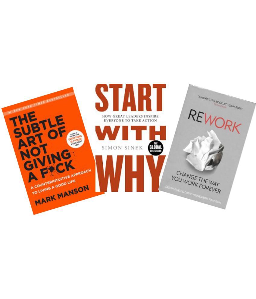     			The Subtle Art + Start With Why + Rework