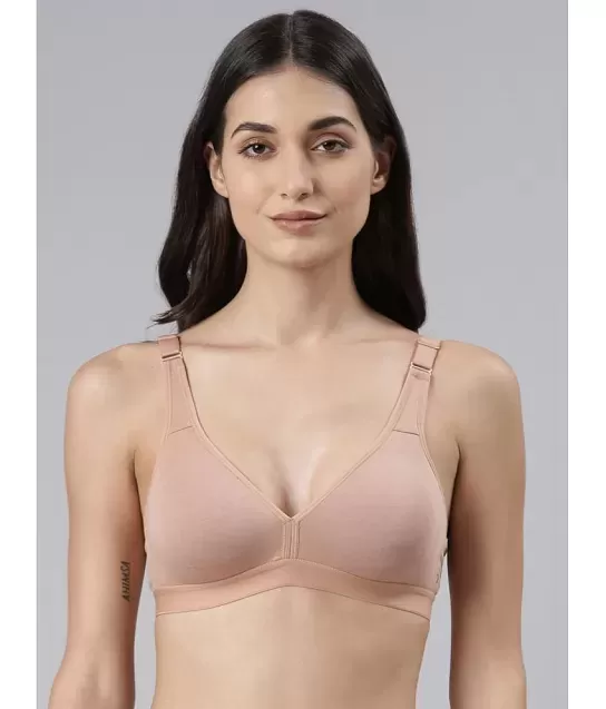 Women's Cotton Solid Non Padded Air Bra (Buy 1 Get 2 Free)