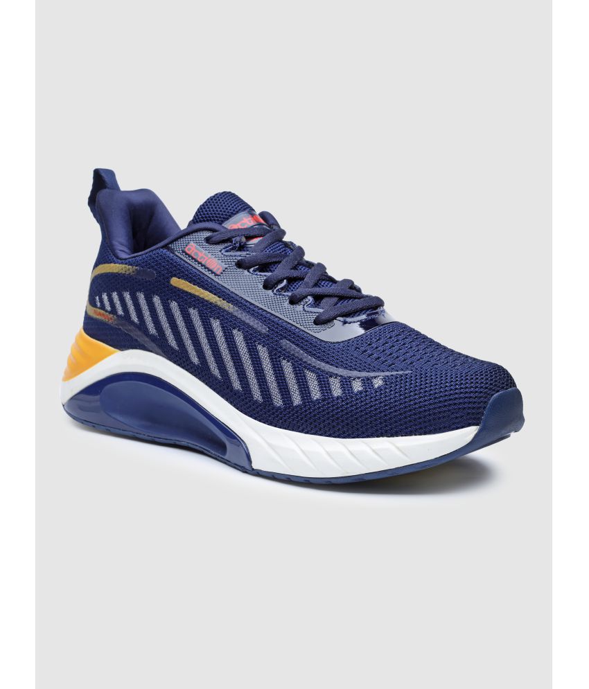 Action -  Mesh Running shoes  Navy Men's Sports Running Shoes