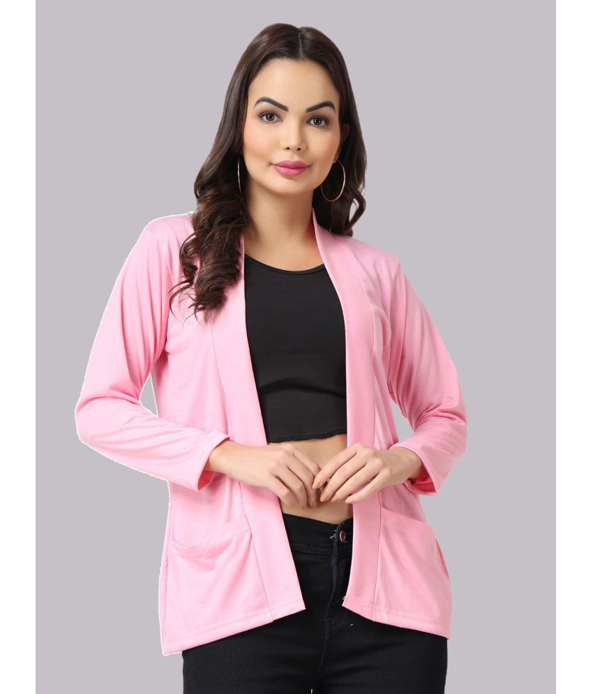     			Affair Cotton Shrugs - Pink Single