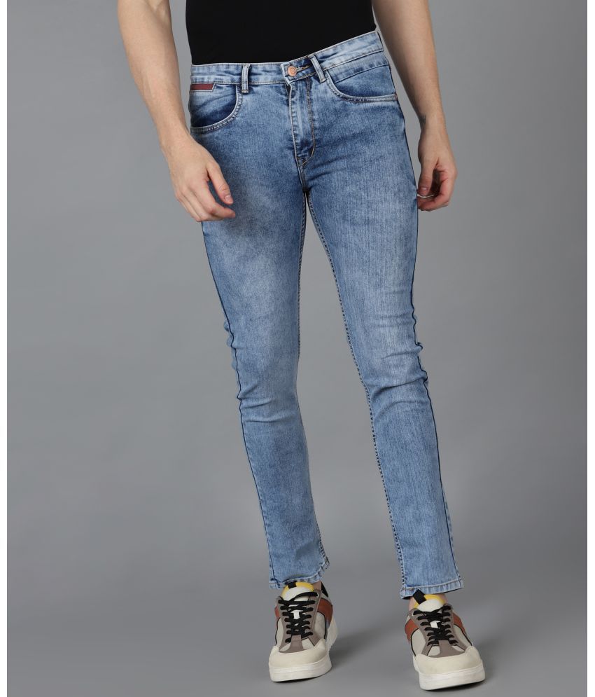     			Urbano Fashion - Blue Denim Slim Fit Men's Jeans ( Pack of 1 )