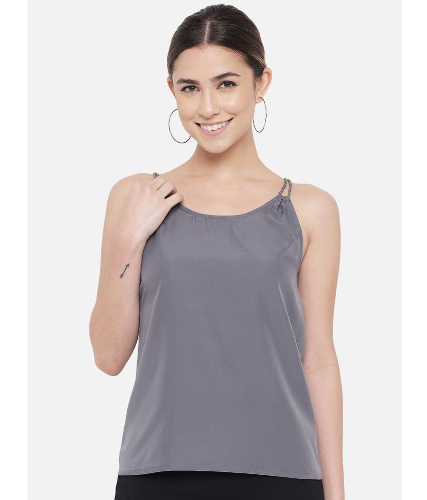     			ALL WAYS YOU - Grey Polyester Women's Regular Top ( Pack of 1 )