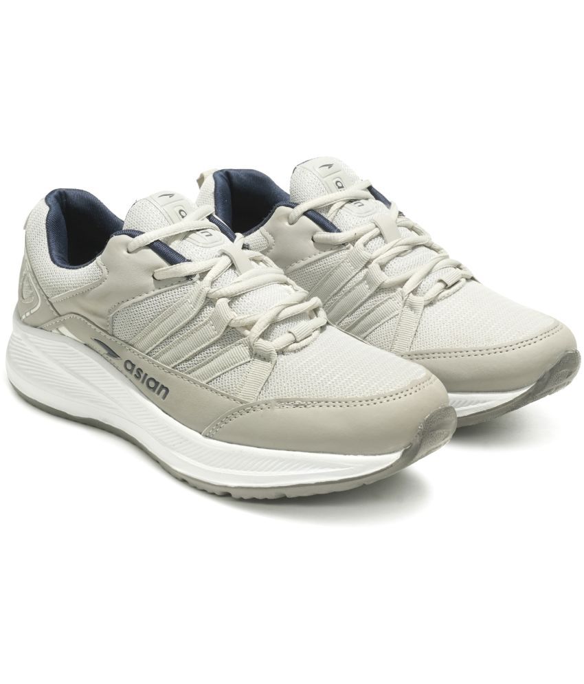     			ASIAN - OSCAR-02 Gray Men's Sports Running Shoes