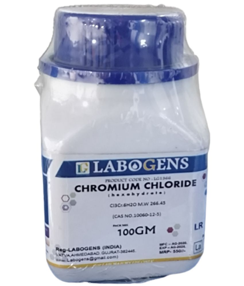     			CHROMIUM CHLORIDE (hexahydrate) 100GM