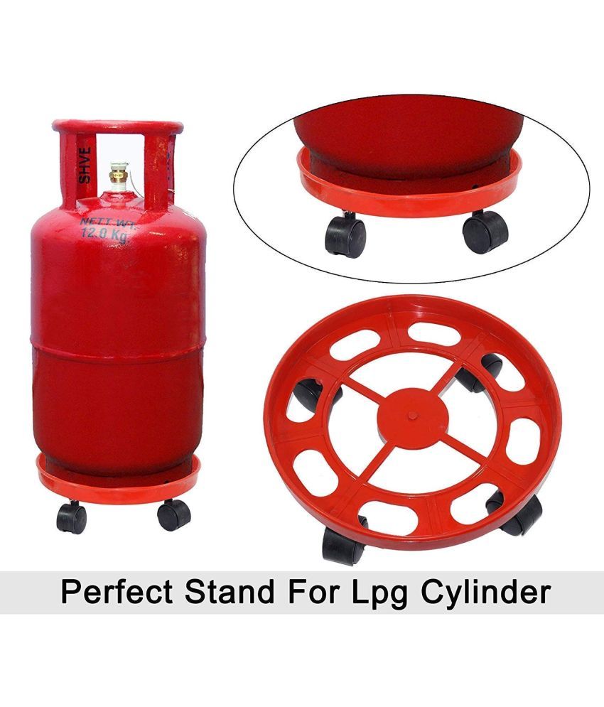SMARTHOMEMART Plastic Gas Cylinder Trolleys Buy SMARTHOMEMART