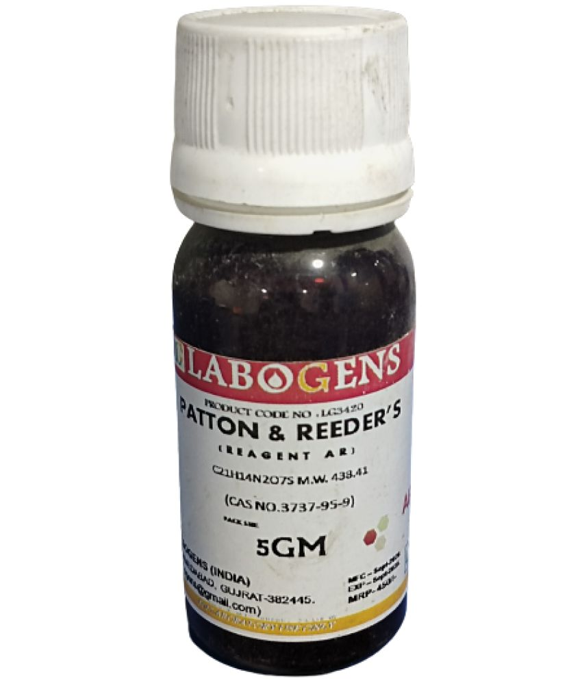     			PATTON & REEDER’S REAGENT AR 5GM