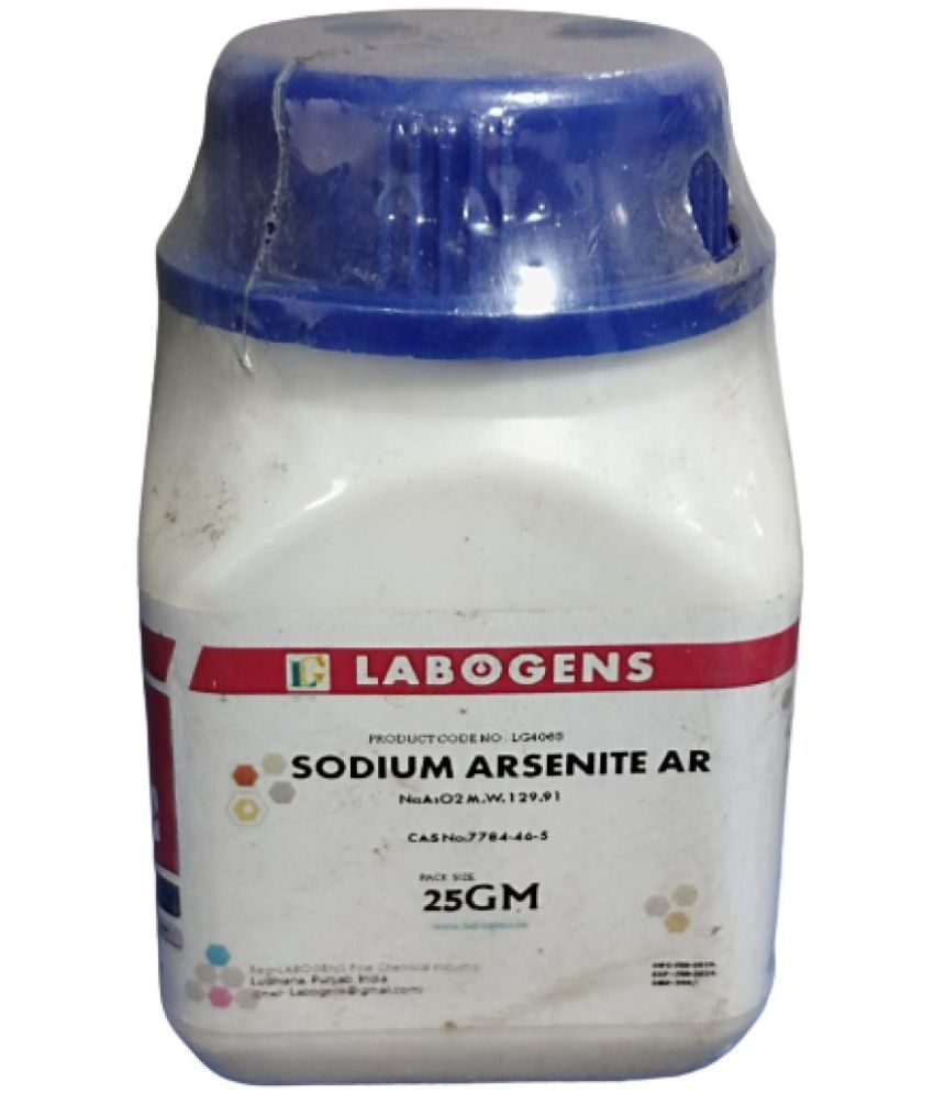     			SO-DIUM AR-SENITE AR 25GM