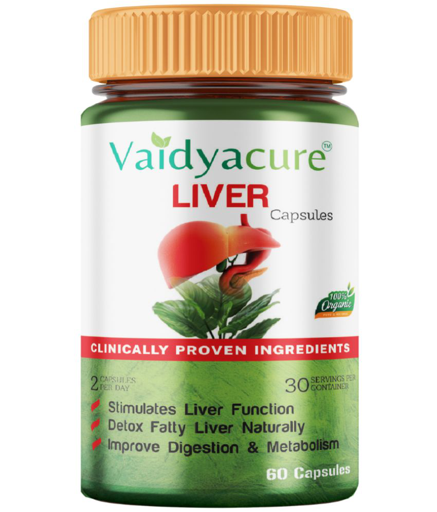     			Vaidyacure Liver Detox 60 Capsules For Man & Women Capsule 60 no.s Pack Of 1