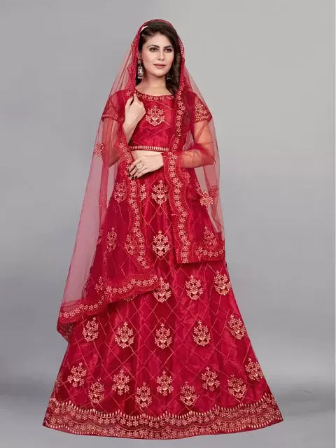Semi-stitched lehenga choli Buy Online Saree Salwar Suit Kurti Palazzo  Sharara
