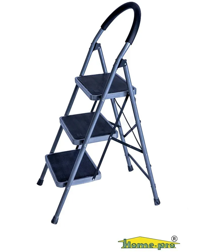 Cipla Plast Light Weight Full Aluminium Folding Ladder Titanium
