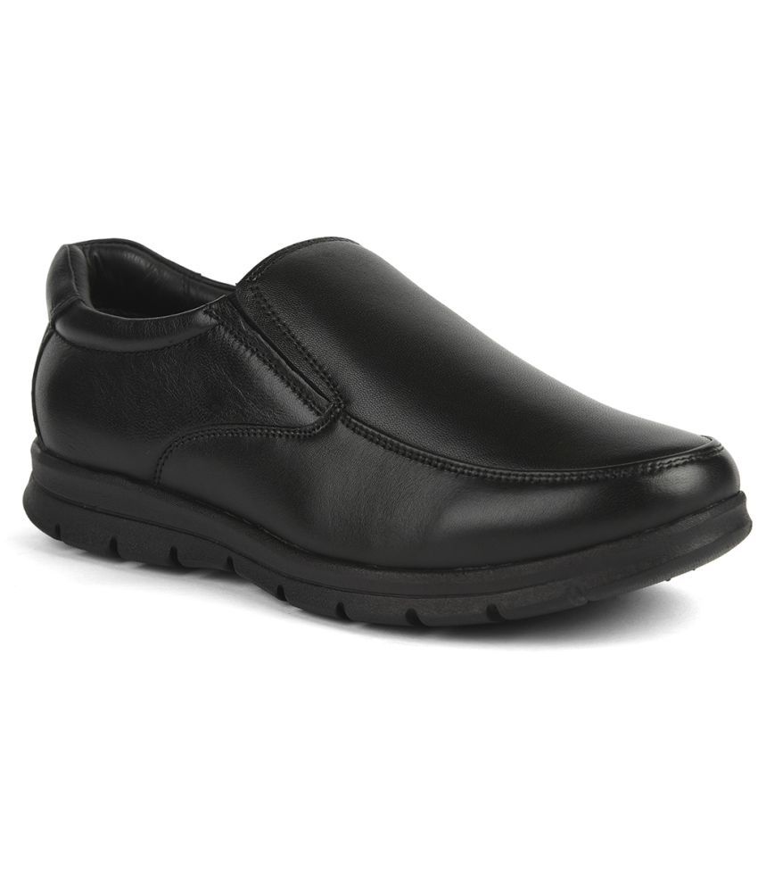     			Liberty - Black Men's Slip On Formal Shoes