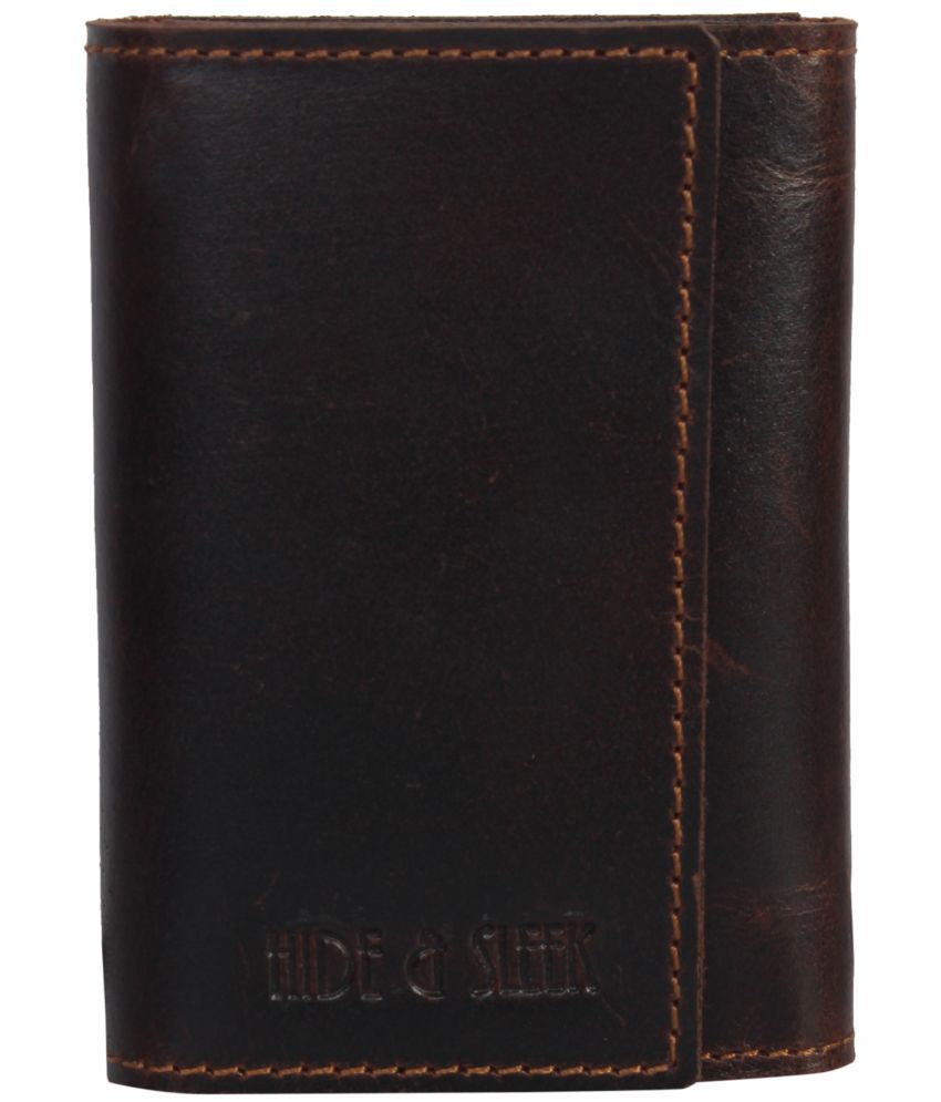     			Hide&Sleek - Leather Card Holder ( Pack 1 )