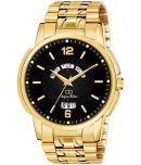 AQUA BLISS - Gold Stainless Steel Analog Men's Watch