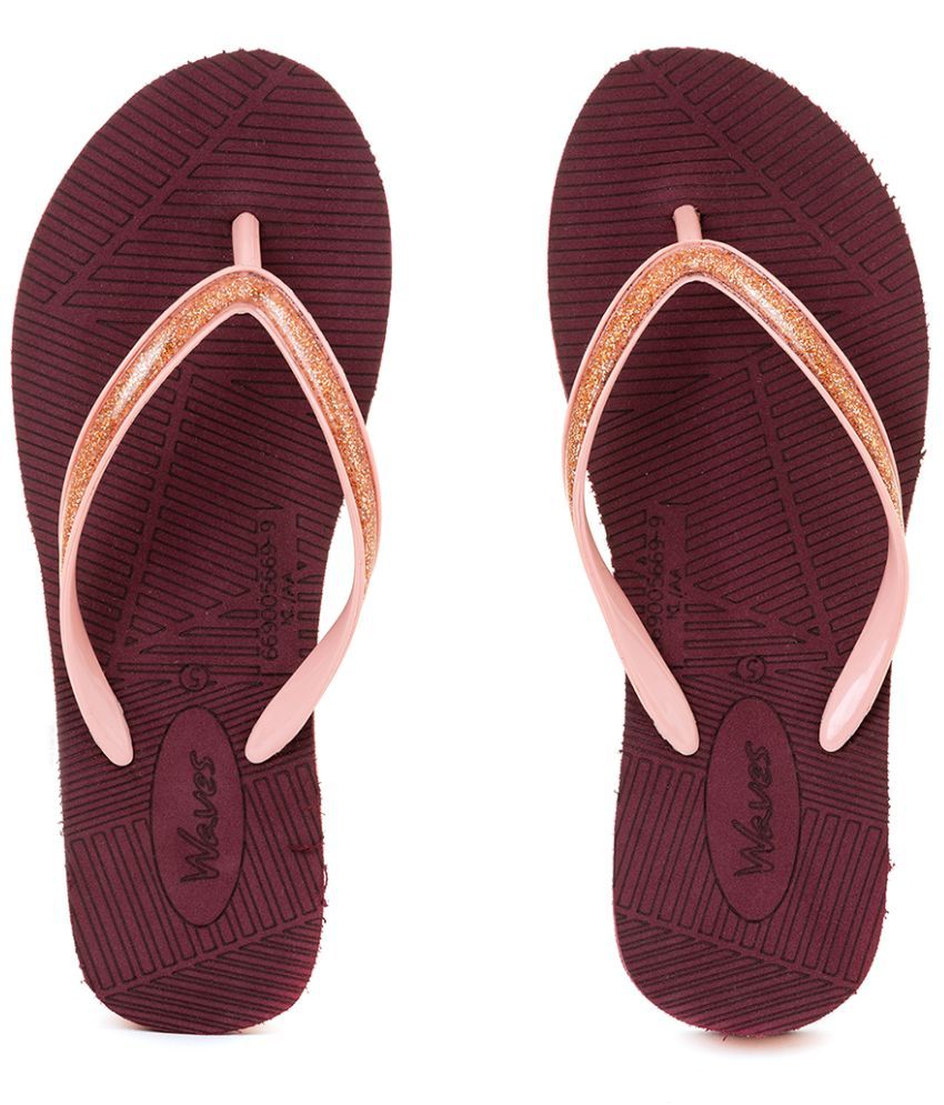     			Khadim's - Maroon Women's Slipper