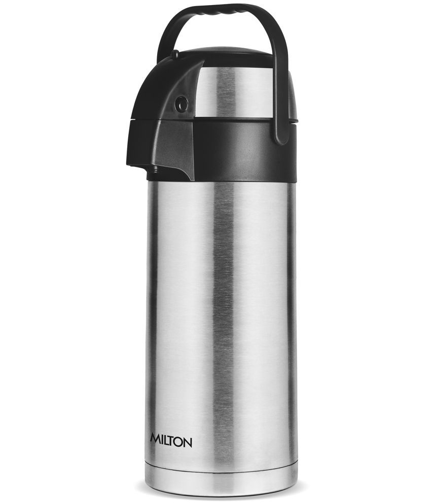     			Milton Beverage Dispenser 3500 Stainless Steel for serving tea and coffee, 3580 ml, Silver