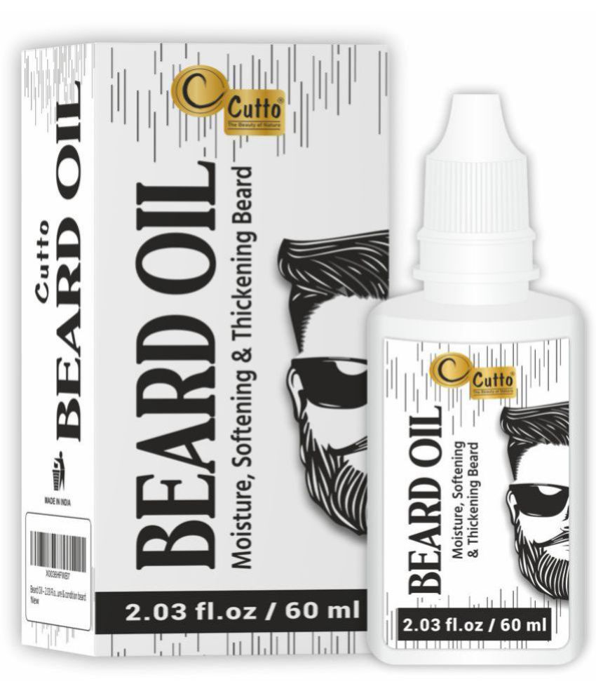     			Cutto - 60mL Beard Oil ( Pack of 1 )