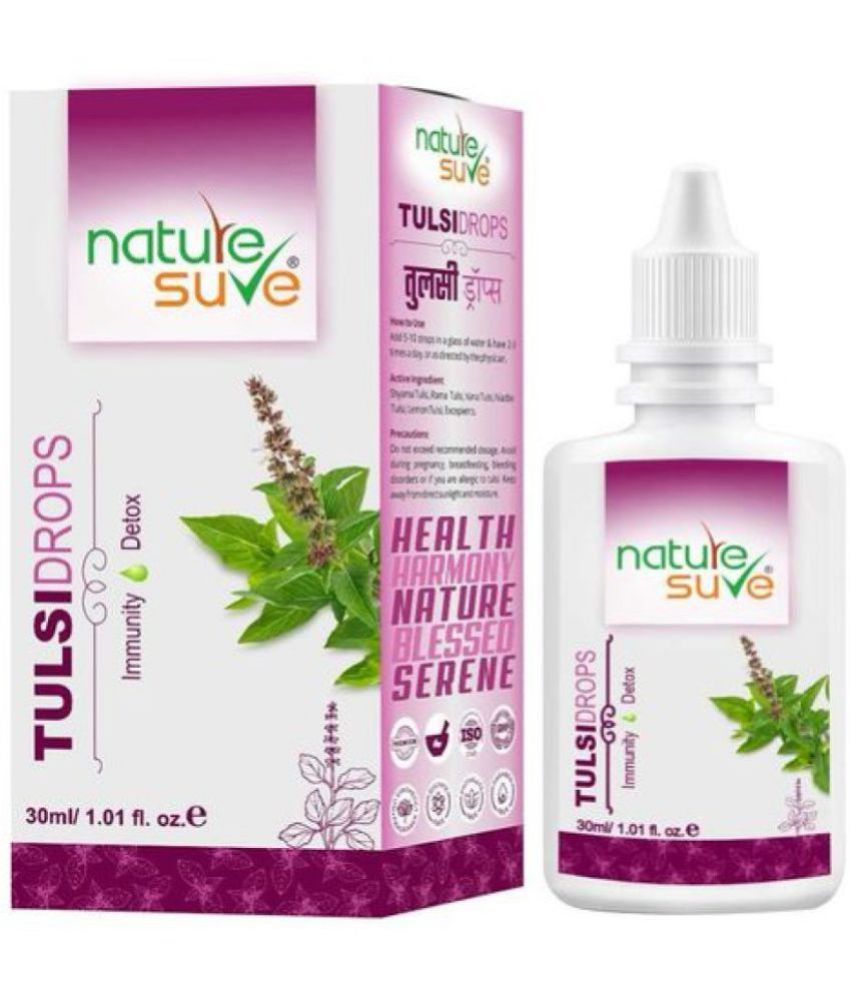     			Nature Sure Tulsi Drops for Immunity and Detox in Men & Women - 30ml