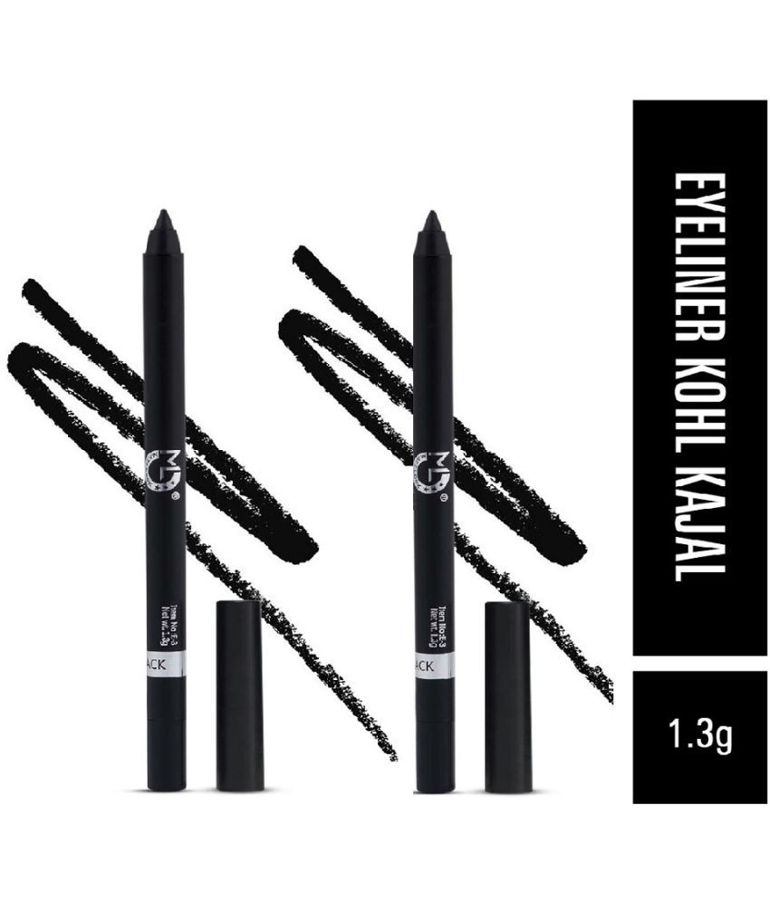 Buy matt look - Black Matte Kajal 10 g Pencil ( Pack of 2 ) Online at Best  Price in India - Snapdeal