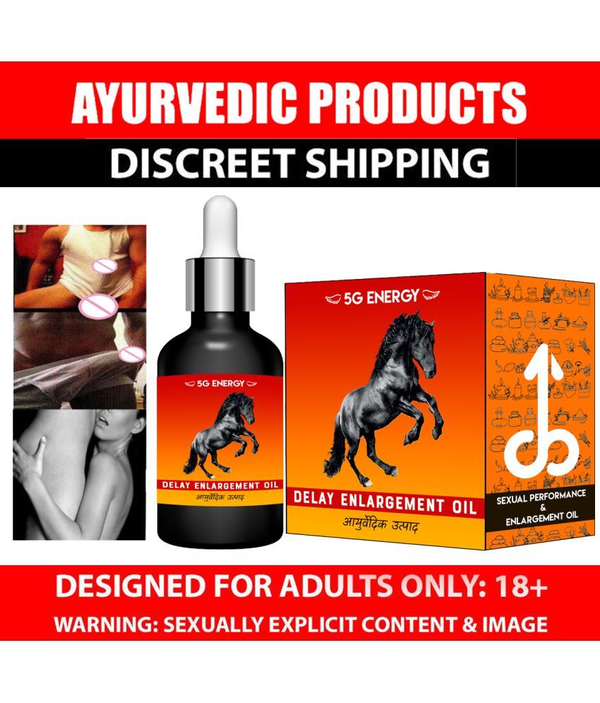     			5G Energy ™ 100% Ayurvedic and Natural  NEW AND IMPROVED 5G Energy oil  Penis Enlargement Oil for Men