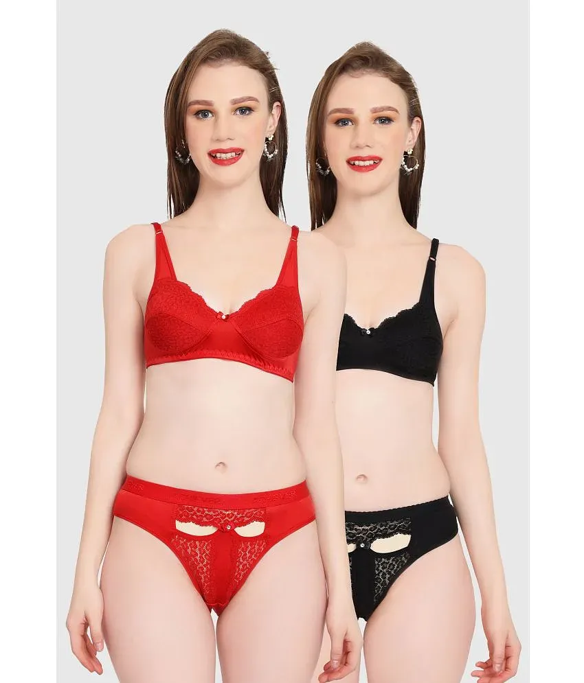 TCG Cotton Lycra Bra and Panty Set - Buy TCG Cotton Lycra Bra and Panty Set  Online at Best Prices in India on Snapdeal