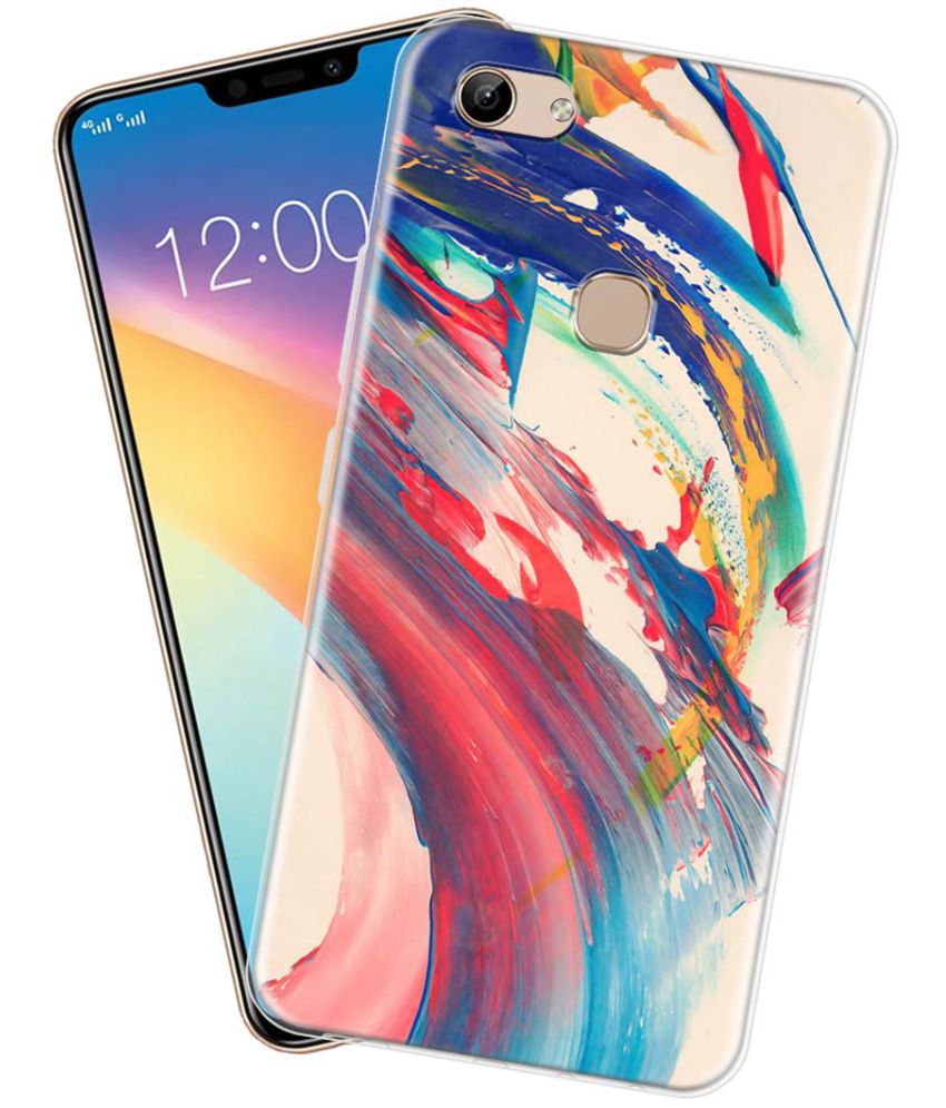     			NBOX - Multicolor Silicon Printed Back Cover Compatible For Vivo Y83 ( Pack of 1 )