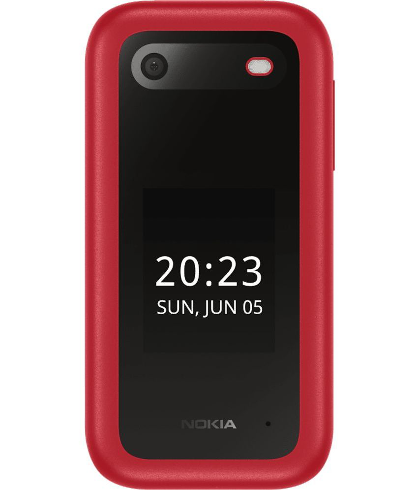     			Nokia ‎12.5 x 6.9 x 6.4 cm Dual SIM Feature Phone Red