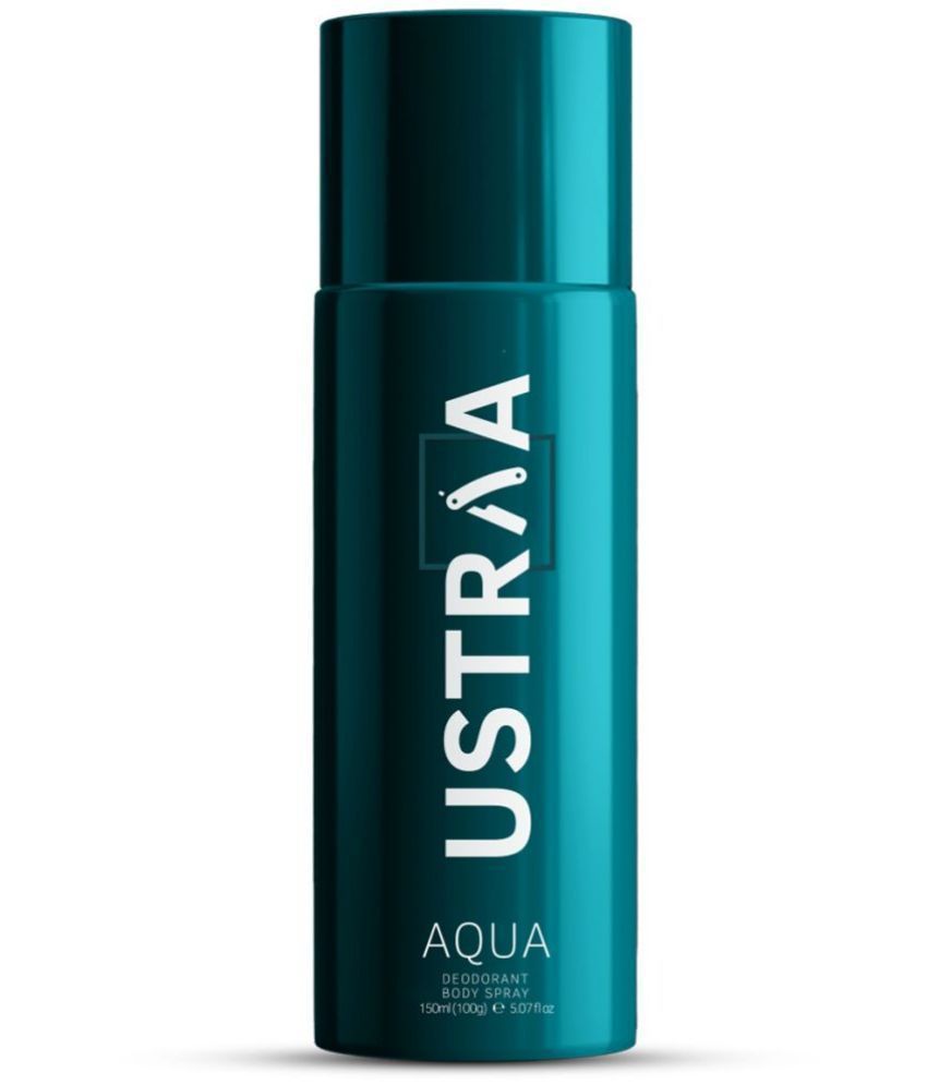     			Ustraa - Aqua Deodorant Spray & Perfume For Men 150 ( Pack of 1 )