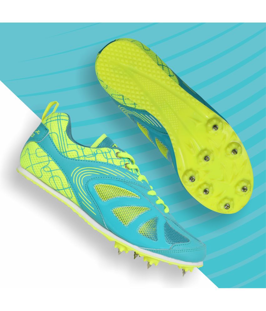     			Vector X BOLTED Spikes Running Shoes Green