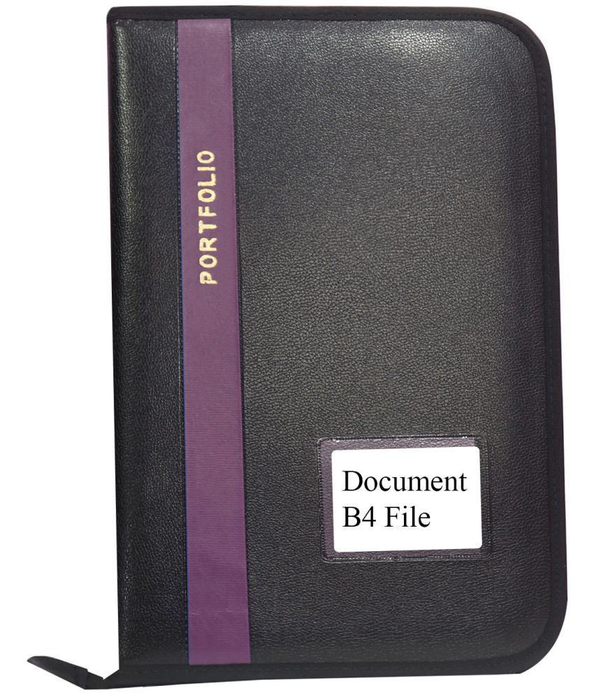     			Kopila - Black File Folder ( Pack of 1 )