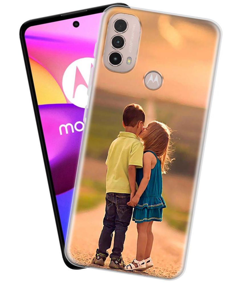     			NBOX - Multicolor Silicon Printed Back Cover Compatible For Motorola Moto E40 ( Pack of 1 )