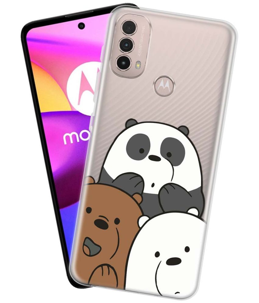     			NBOX - Multicolor Silicon Printed Back Cover Compatible For Motorola Moto E40 ( Pack of 1 )