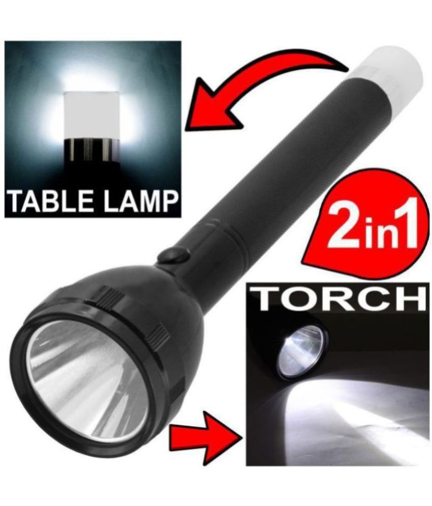     			Rock Light - 50W Rechargeable Flashlight Torch ( Pack of 1 )