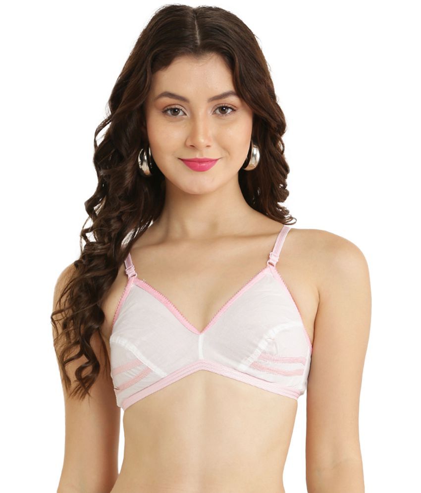     			Hobby Lobby - Pink Cotton Non Padded Women's Teenage Bra ( Pack of 1 )