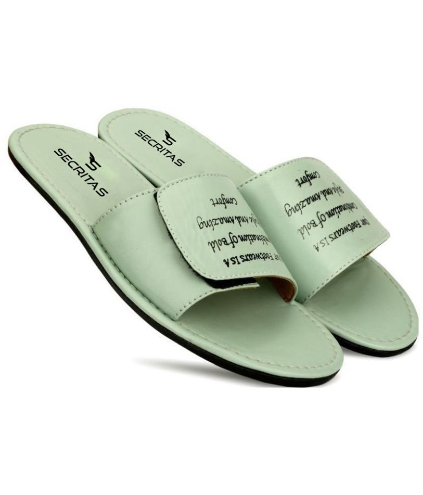     			Secritas - Green Men's Slide Flip Flop