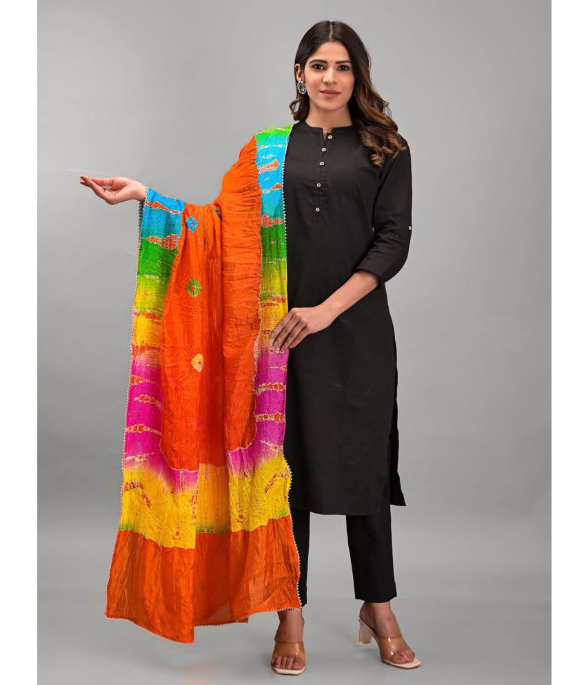     			Apratim - Multicolor Silk Women's Dupatta - ( Pack of 1 )