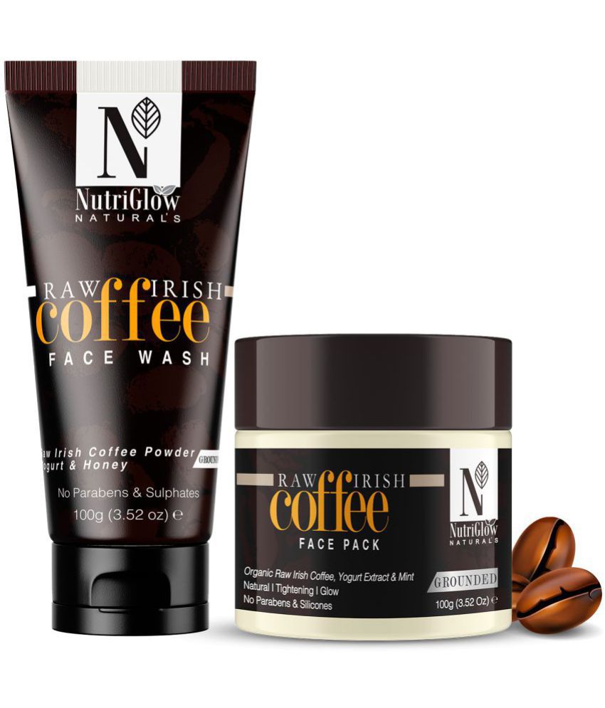     			NutriGlow NATURAL'S Coffee Face Wash (100gm) & Coffee Face Pack (100gm ) for Deep Cleansing