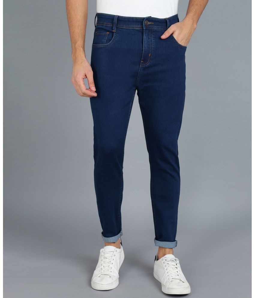     			Urbano Fashion - Navy Blue Denim Slim Fit Men's Jeans ( Pack of 1 )