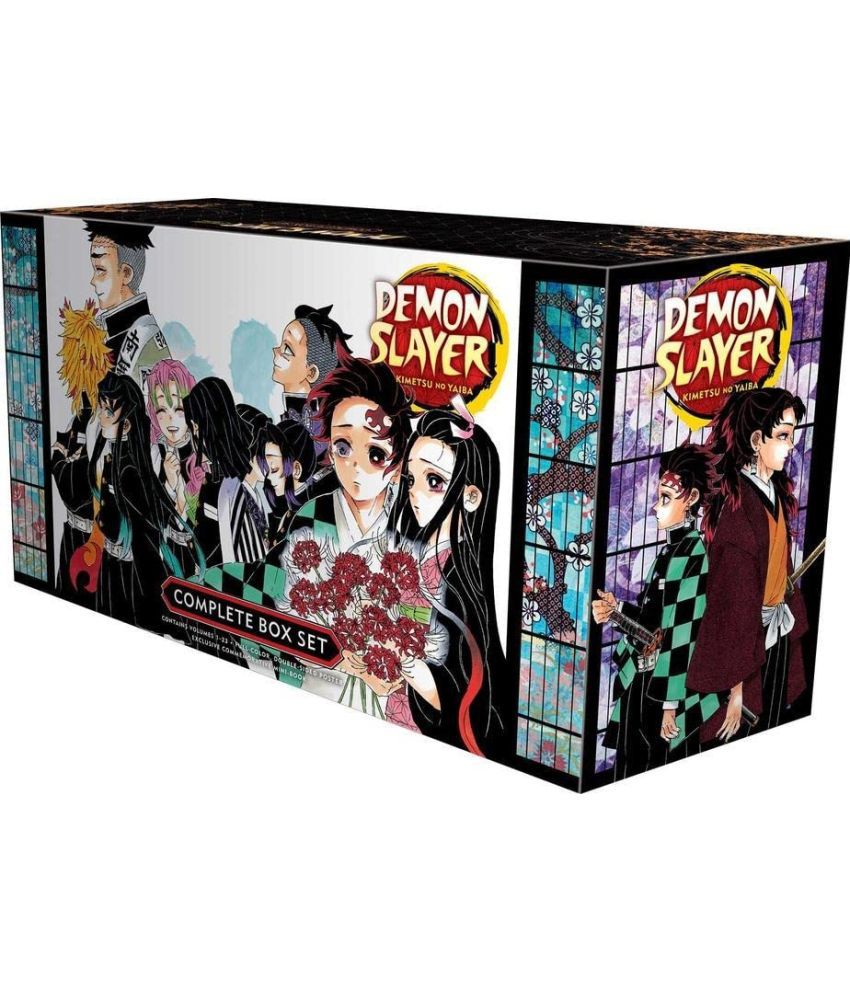    			Demon Slayer Complete Box Set: Includes volumes 1-23 with premium (Demon Slayer: Kimetsu no Yaiba) Paperback 2021 by Koyoharu Gotouge