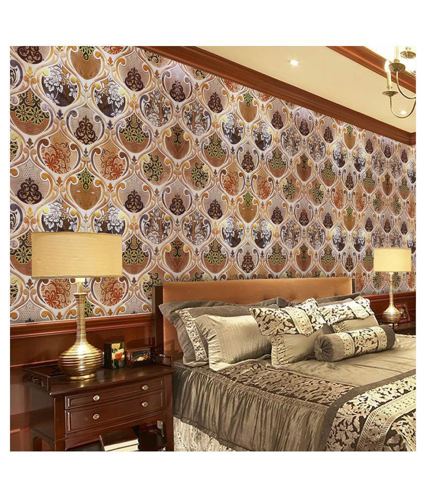 Buy LARBENZ - New Artistic Leaf Wallpaper ( Pack of 1 ) Online at Best  Price in India - Snapdeal