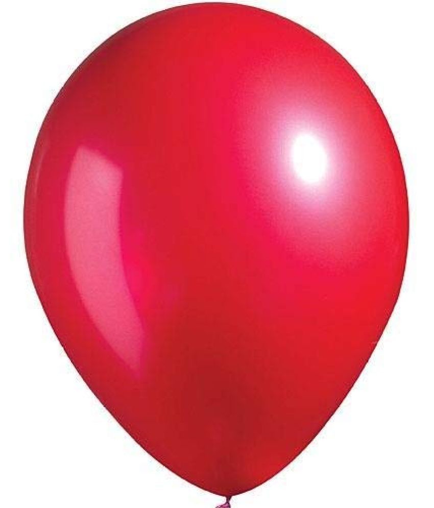     			Lalantopparties Metallic Balloon Shiny Finish For Birthday, Anniversary, baby surprise, Welcome Baby, Weddings, Engagement, Party Celebrations, Theme Party, valentine decoration Red (Pack Of 25)