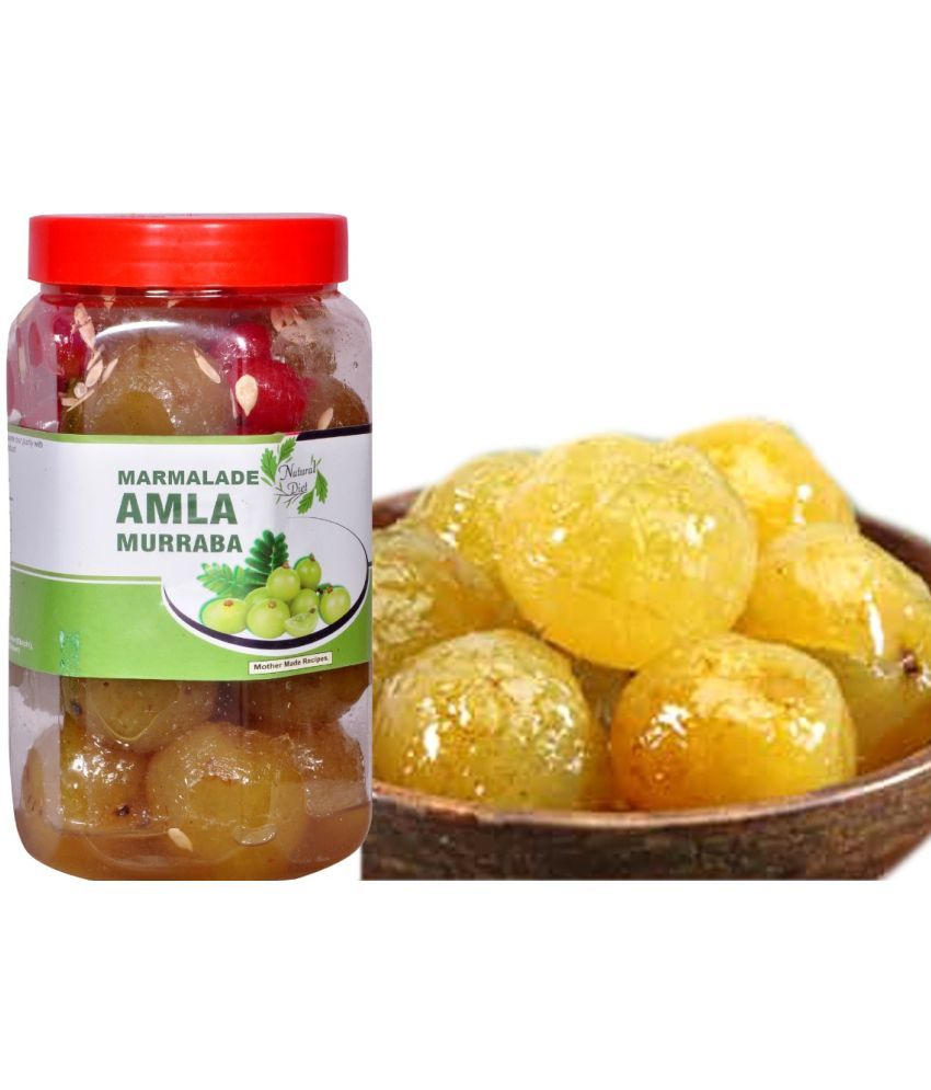     			Natural Diet MARMALADE Amla Murabba Gooseberry Premium Murabba Jar ||Ghar Ka Murabba ||Mouth-Watering Mother Made Pickle 1 kg