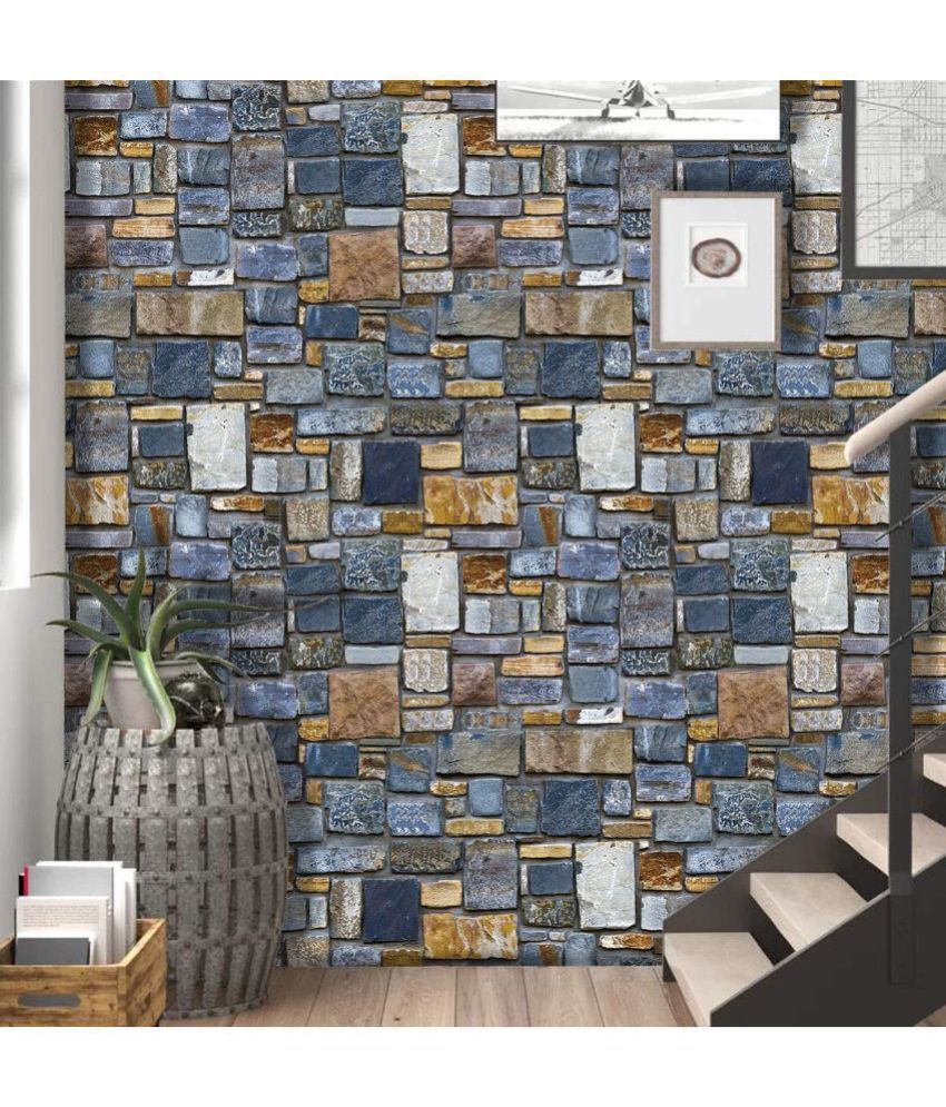 HOMETALES - Bricks 3D Wallpaper ( 40 x 500 ) cm ( Pack of 1 ): Buy  HOMETALES - Bricks 3D Wallpaper ( 40 x 500 ) cm ( Pack of 1 ) at Best Price  in India on Snapdeal