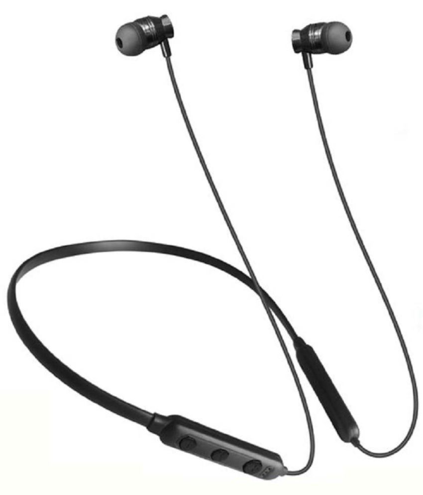     			hitage NBT-9315 BT Neckband On Ear Headset with Mic Black