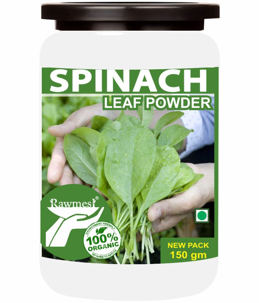     			rawmest Spinach Salad Sprinkles/ Spinacia/ Dehydrated Spinach Leaf Powder Paste 150 gm