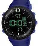 Hala - Blue Silicon Digital Men's Watch