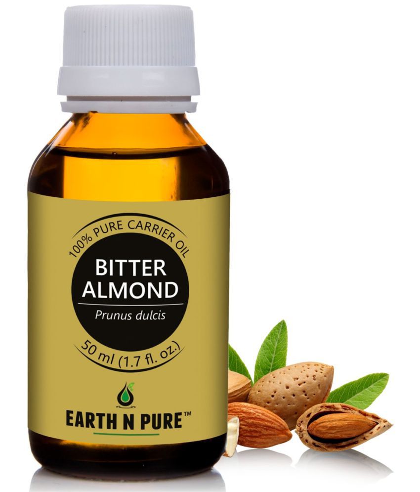     			Earth N Pure - Bitter almond Essential Oil 50 mL ( Pack of 1 )
